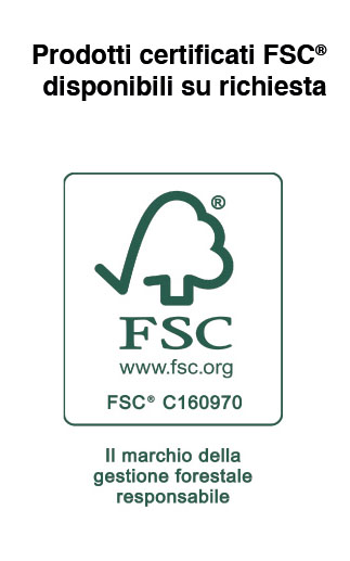 certificato FSC di AGT SRL